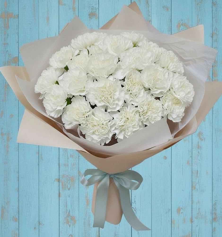 Букет цветов из: Гвоздики в Иваново