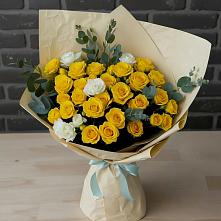 Букет цветов из:  Розы в Иваново