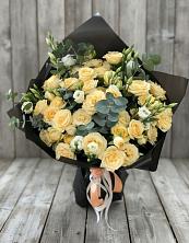 Букет цветов из:  Розы и Лизиантусы в Иваново