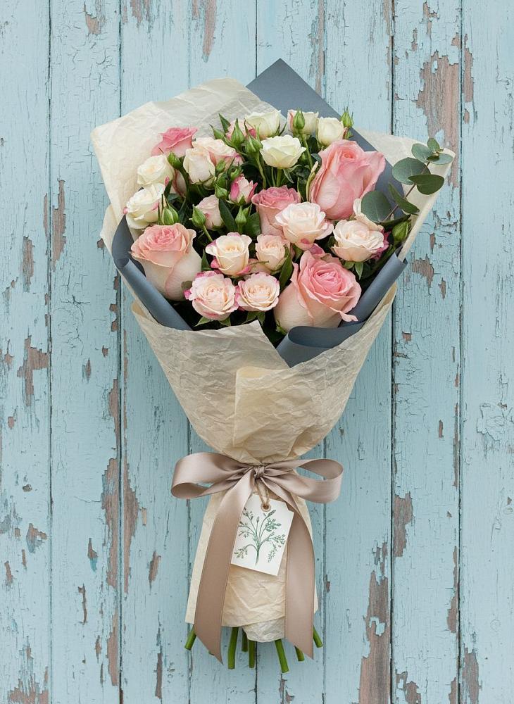 Букет цветов из: Розы в Иваново