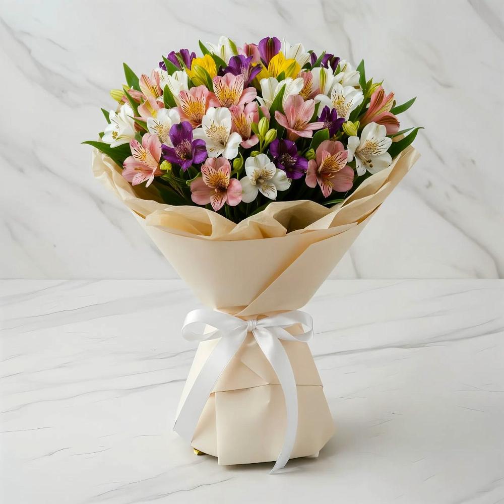 Букет цветов из: Альстромерии в Иваново