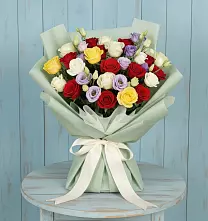 Букет цветов из:  Розы #REPLACE_PRED# Иваново
