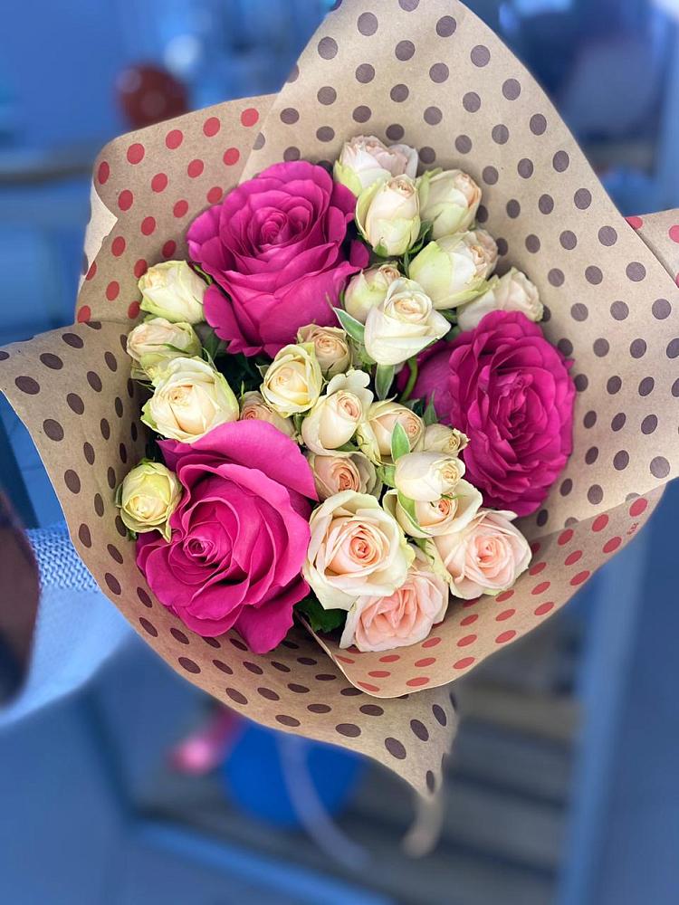 Букет цветов из: Розы в Иваново