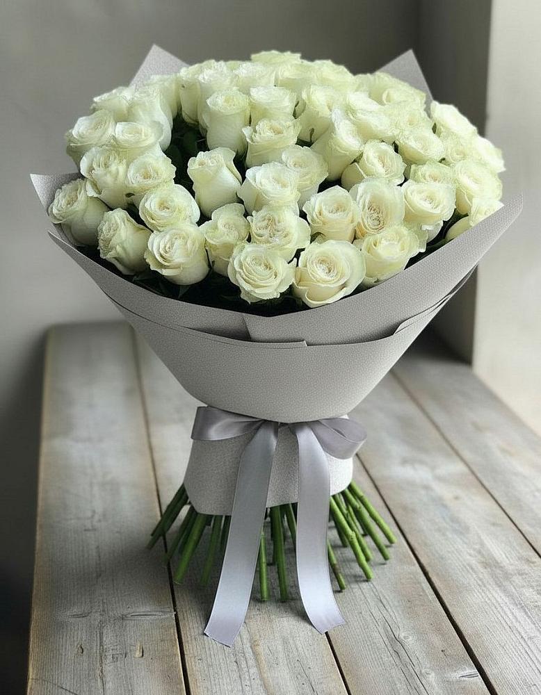 Букет 35 Белых роз в Иваново