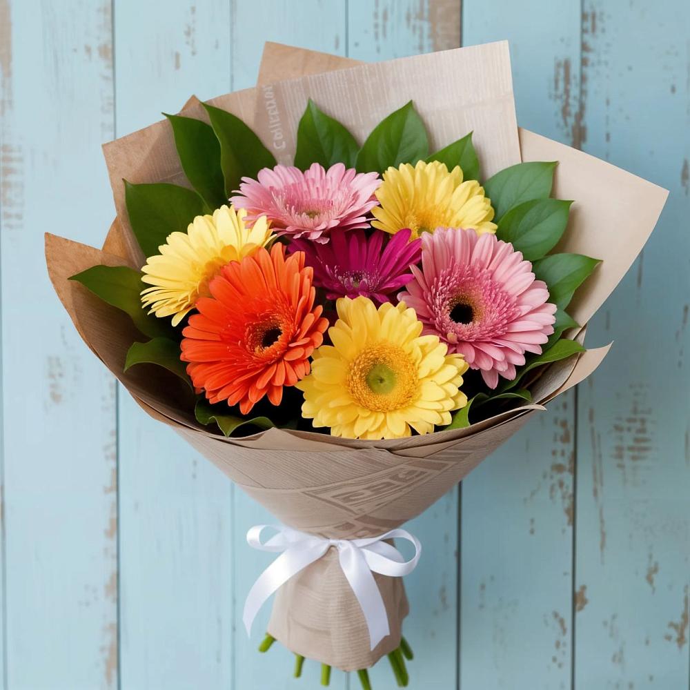 Букет цветов из: Герберы в Иваново