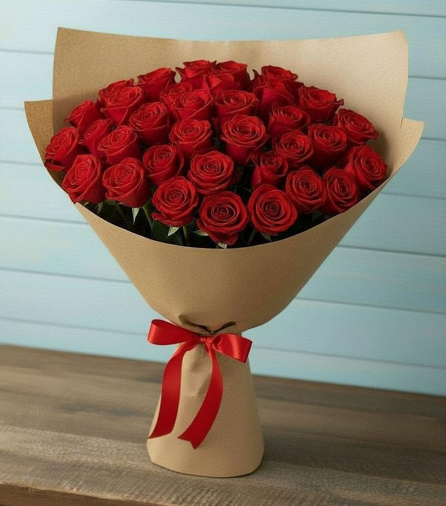 Букет Красные розы Милано в Иваново