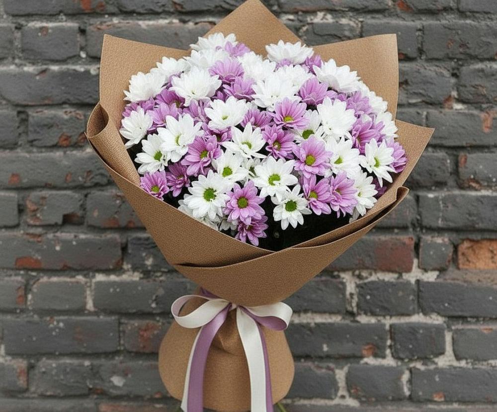 Букет цветов из: Хризантемы в Иваново