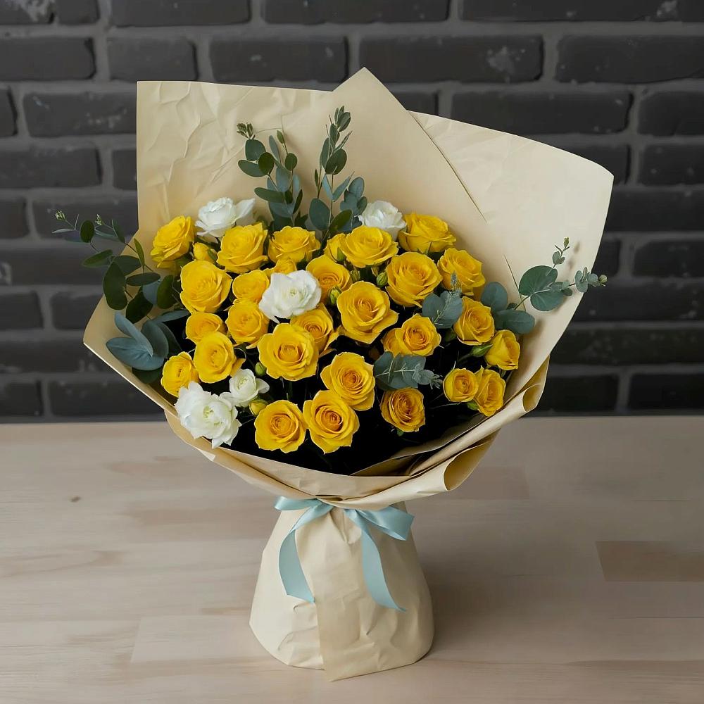 Букет цветов из: Розы в Иваново