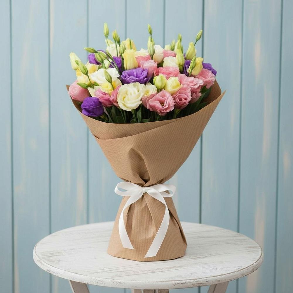 Букет цветов из: Лизиантусы в Иваново