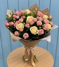 Букет цветов из:  Розы в Иваново