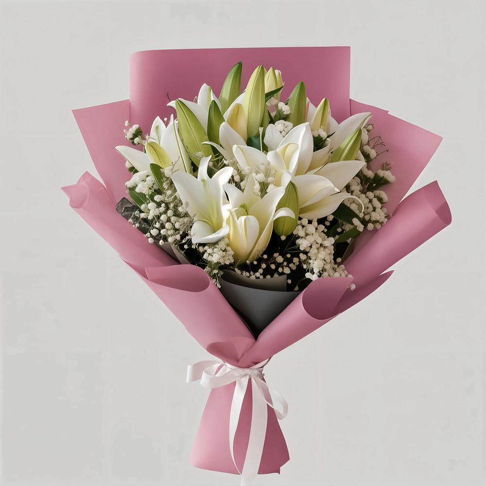 Букет цветов из: Лилии в Иваново