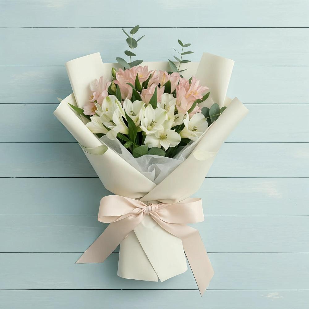 Букет цветов из: Альстромерии в Иваново