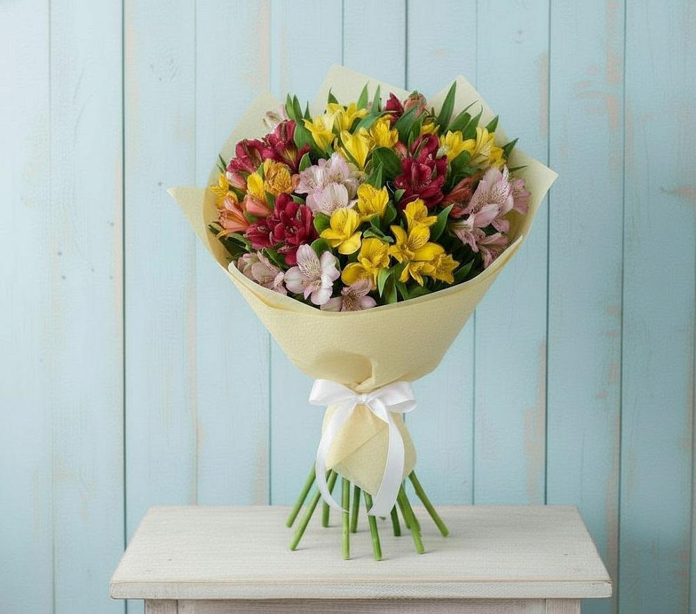 Букет цветов из: Альстромерии в Иваново