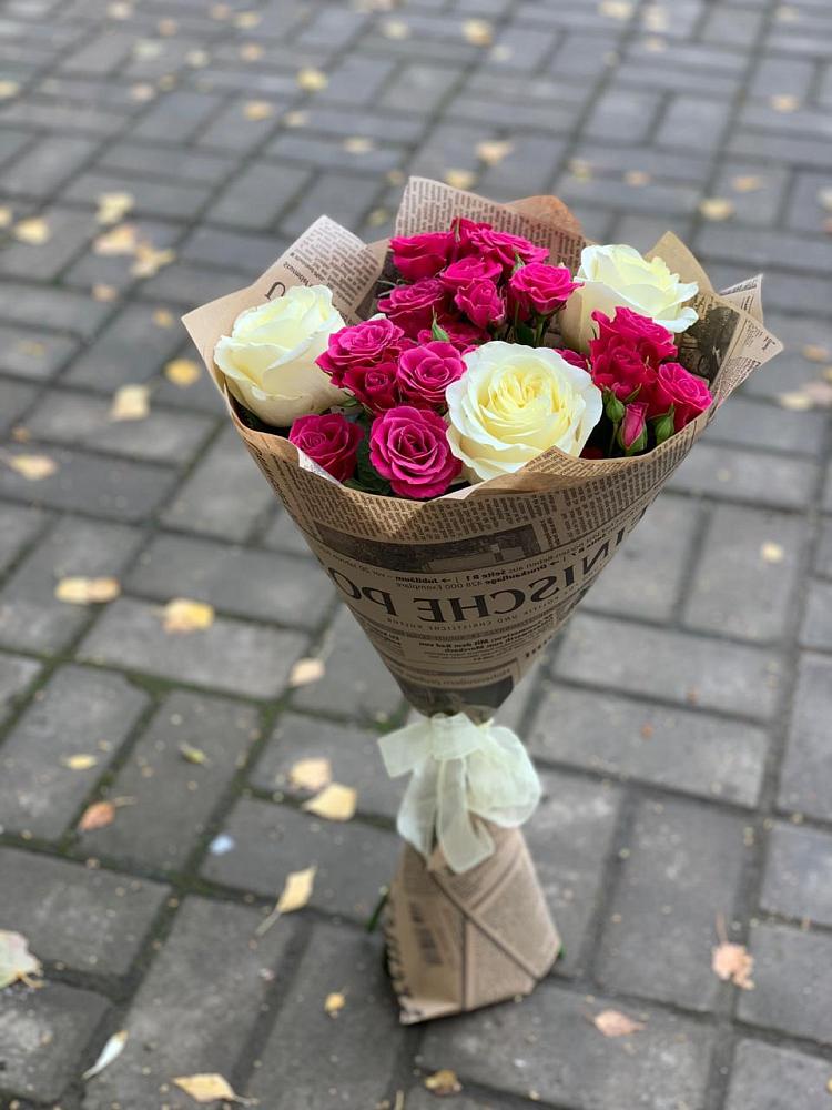 Букет цветов из: Розы в Иваново